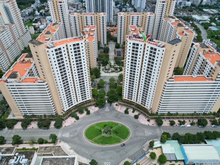 Cụm chung cư trong khu đô thị Thủ Thiêm với 3.790 căn hộ dự kiến đấu giá lại tháng 9